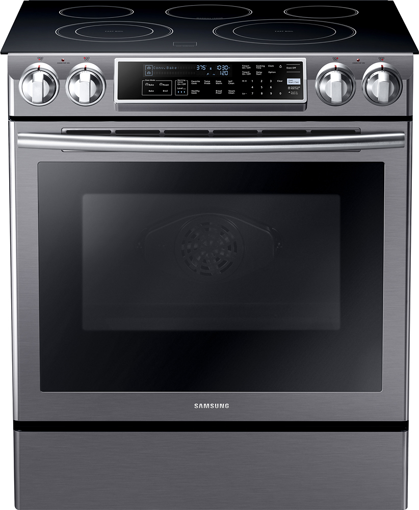 glass top electric range