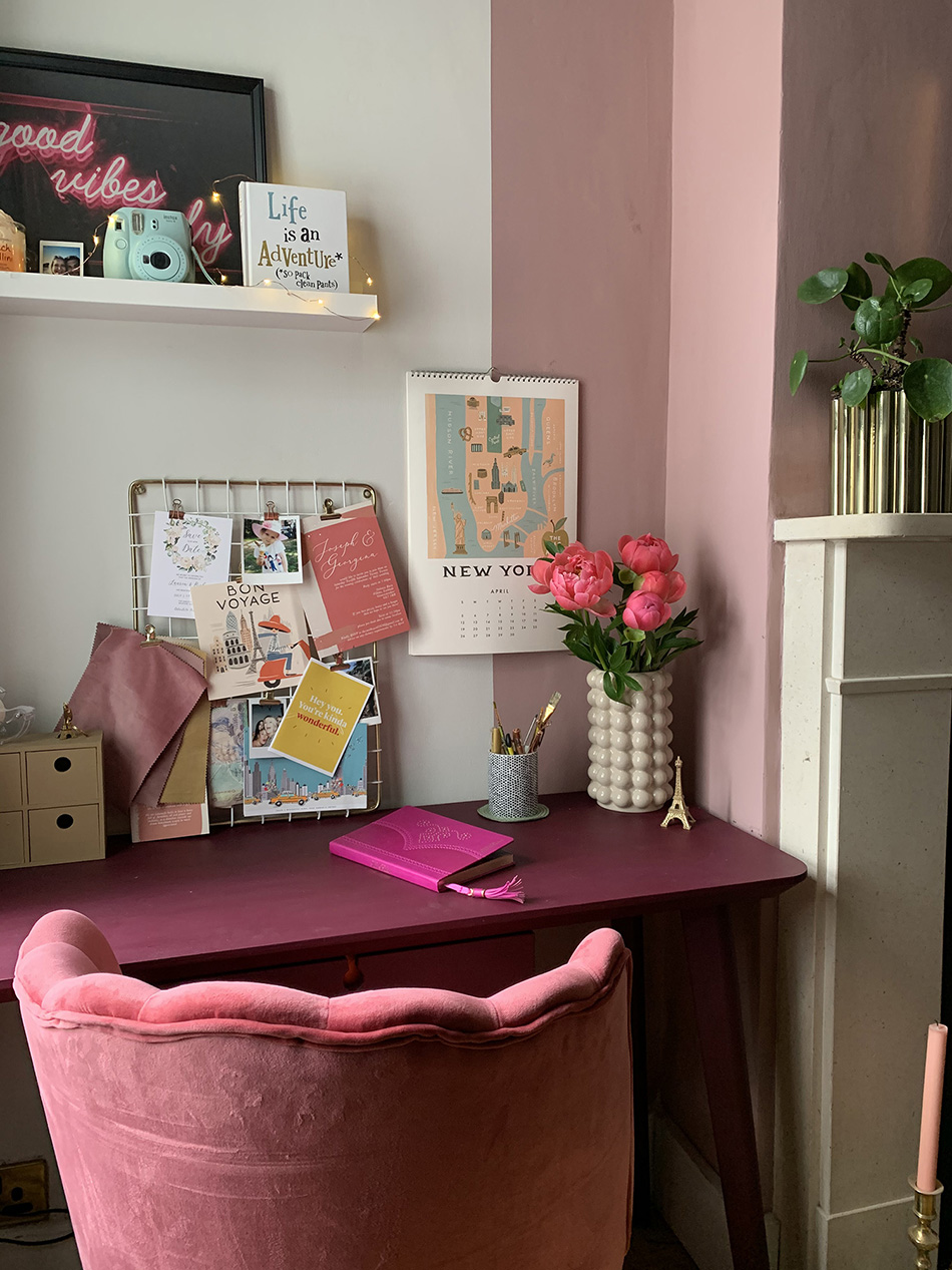 Pink Home Office Ideas and Inspiration | Hunker
