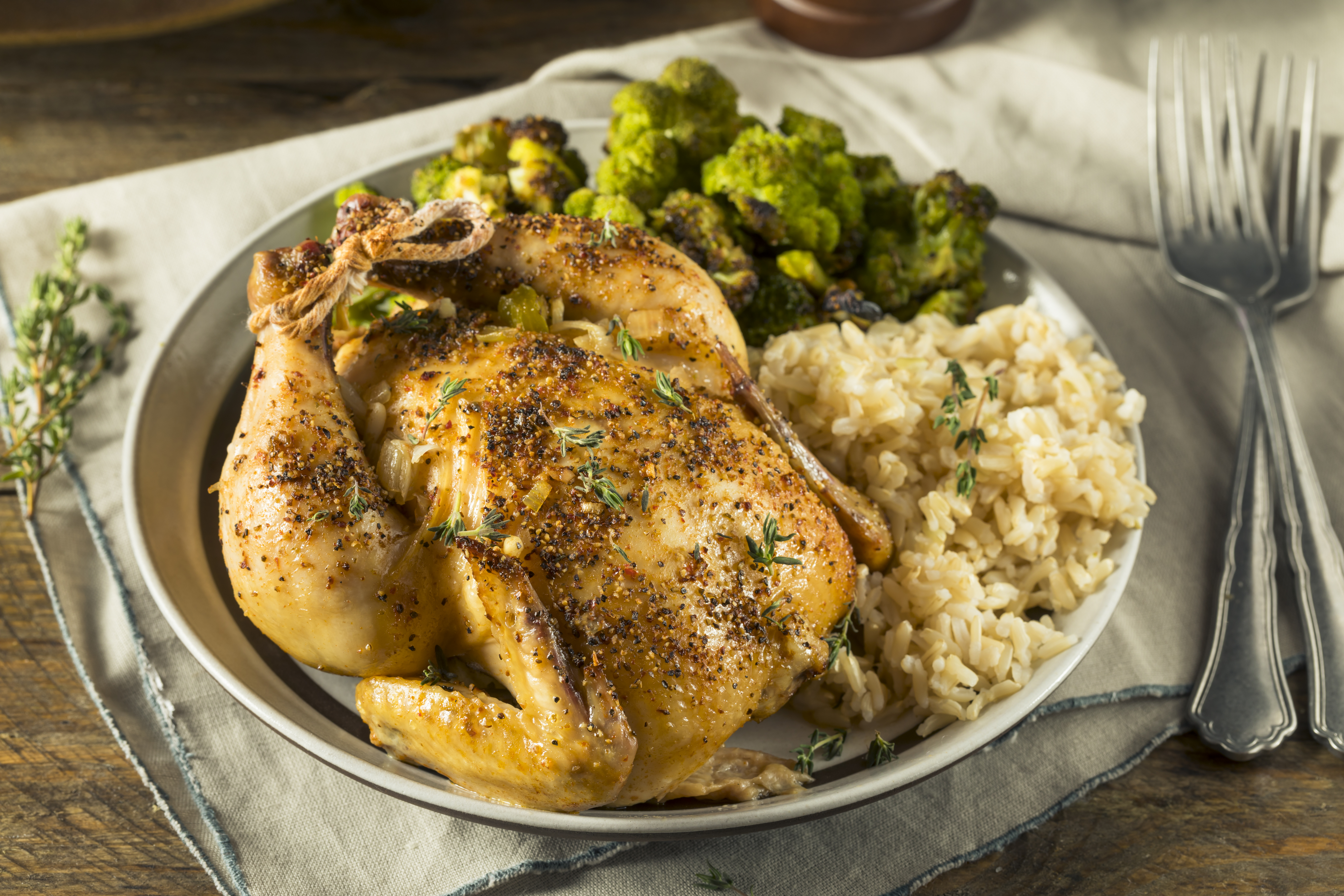 The Best Way to Defrost a Cornish Hen in the Microwave | livestrong