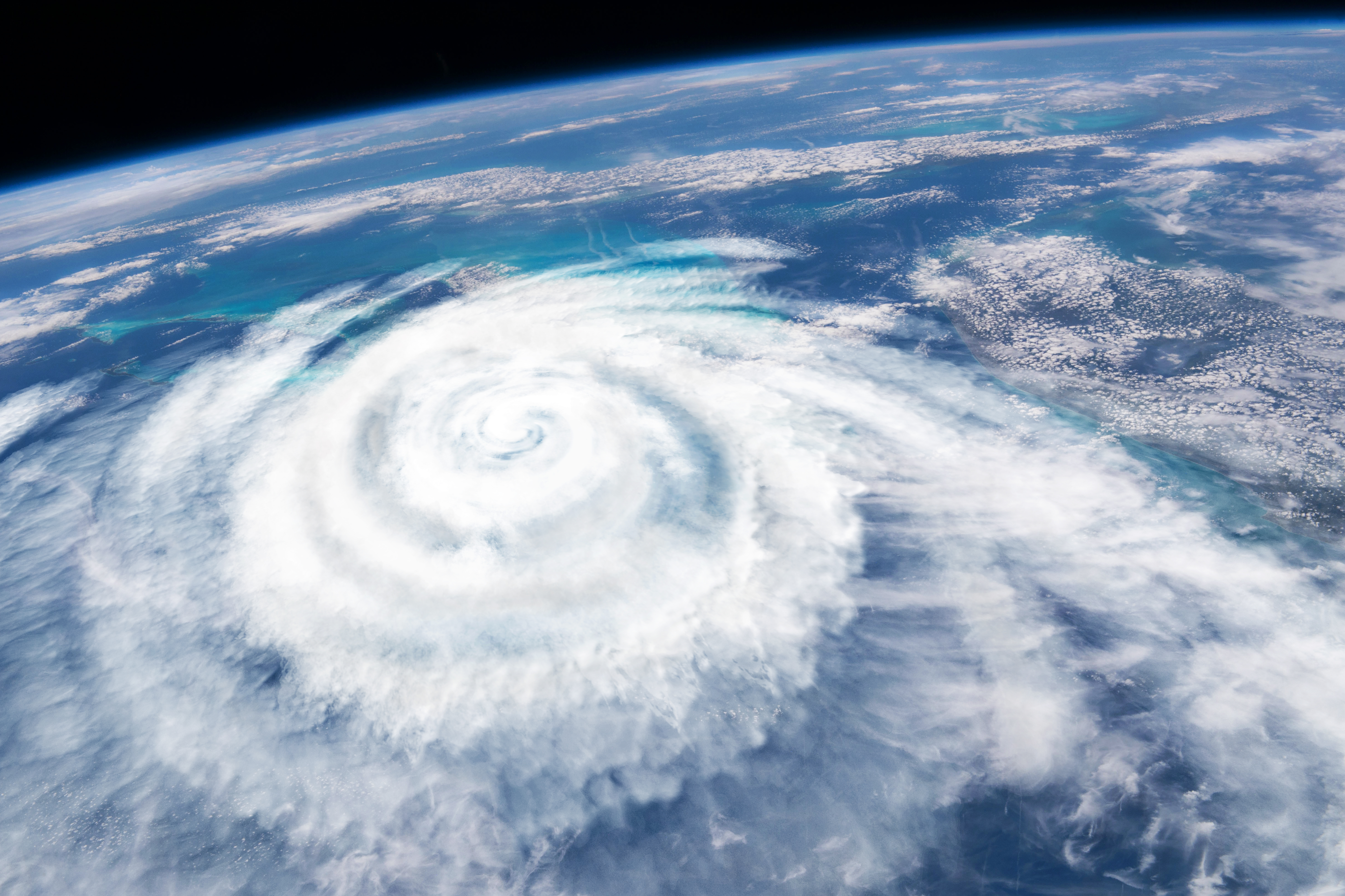 What is a hurricane? A hurricane is a great spinning mass of air, with  clouds and rain, where the winds continually blow at over 74 miles an hour.