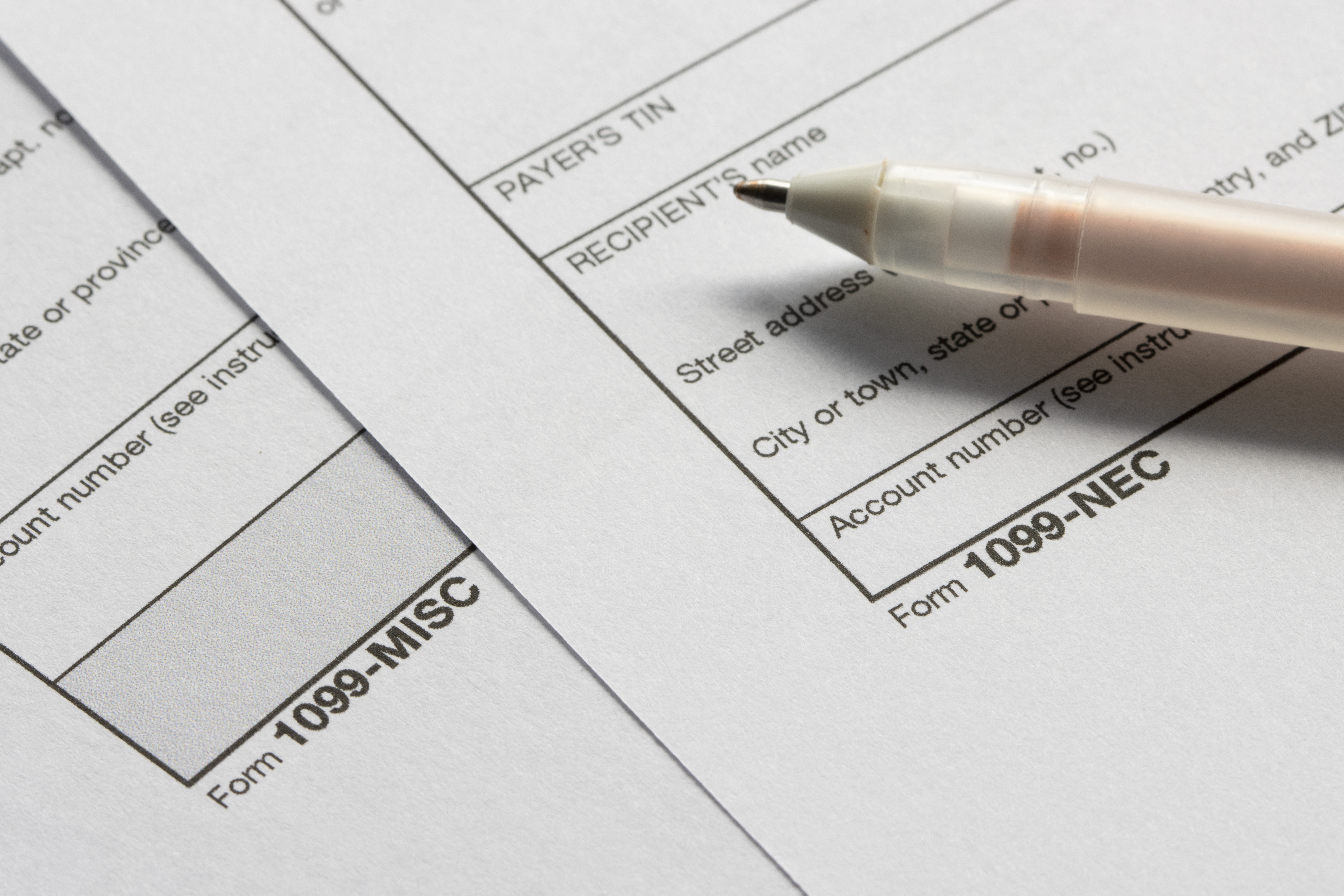 About the Form 1099-Misc & Form 1099-NEC
