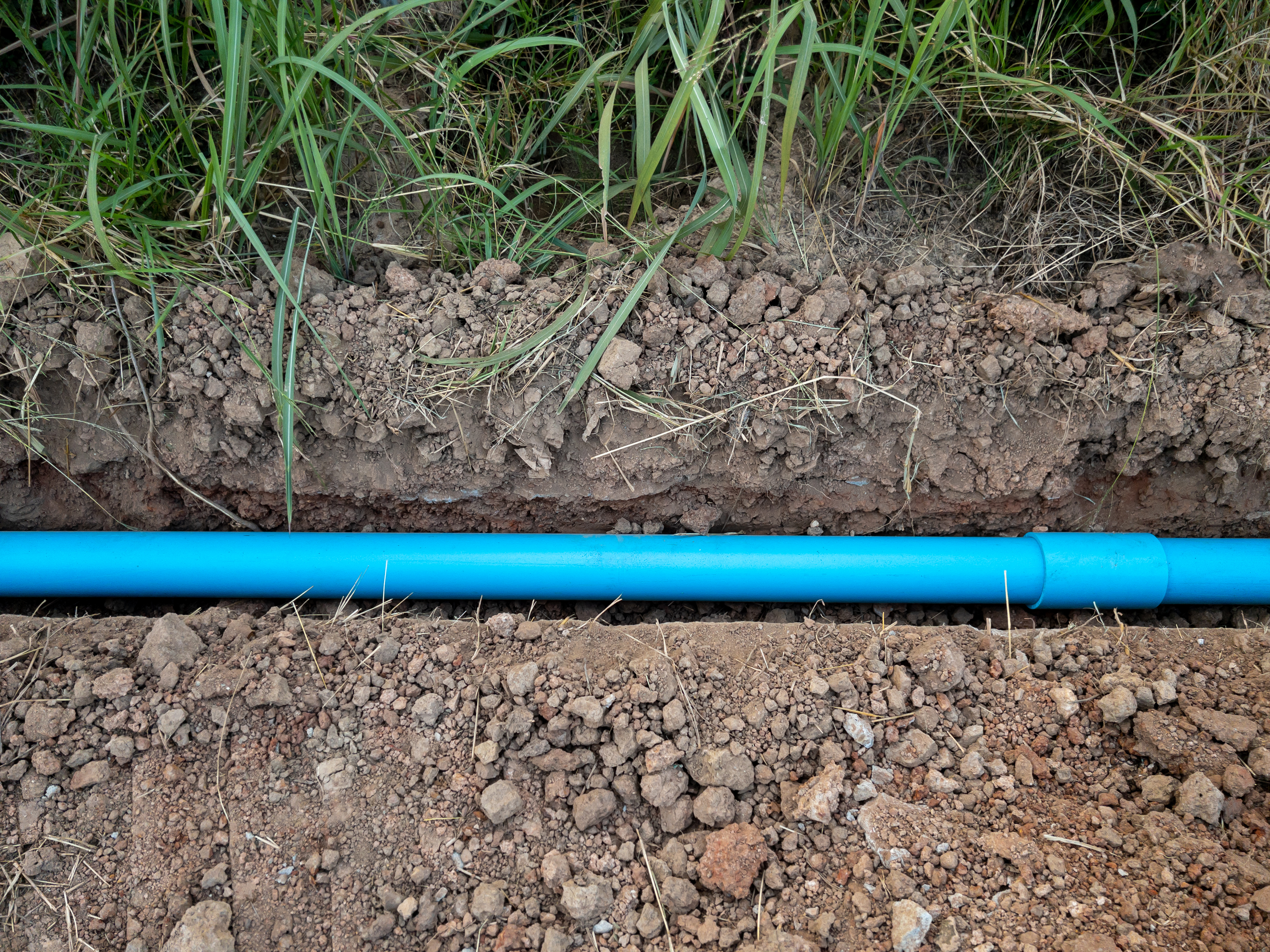 how to find a buried water line