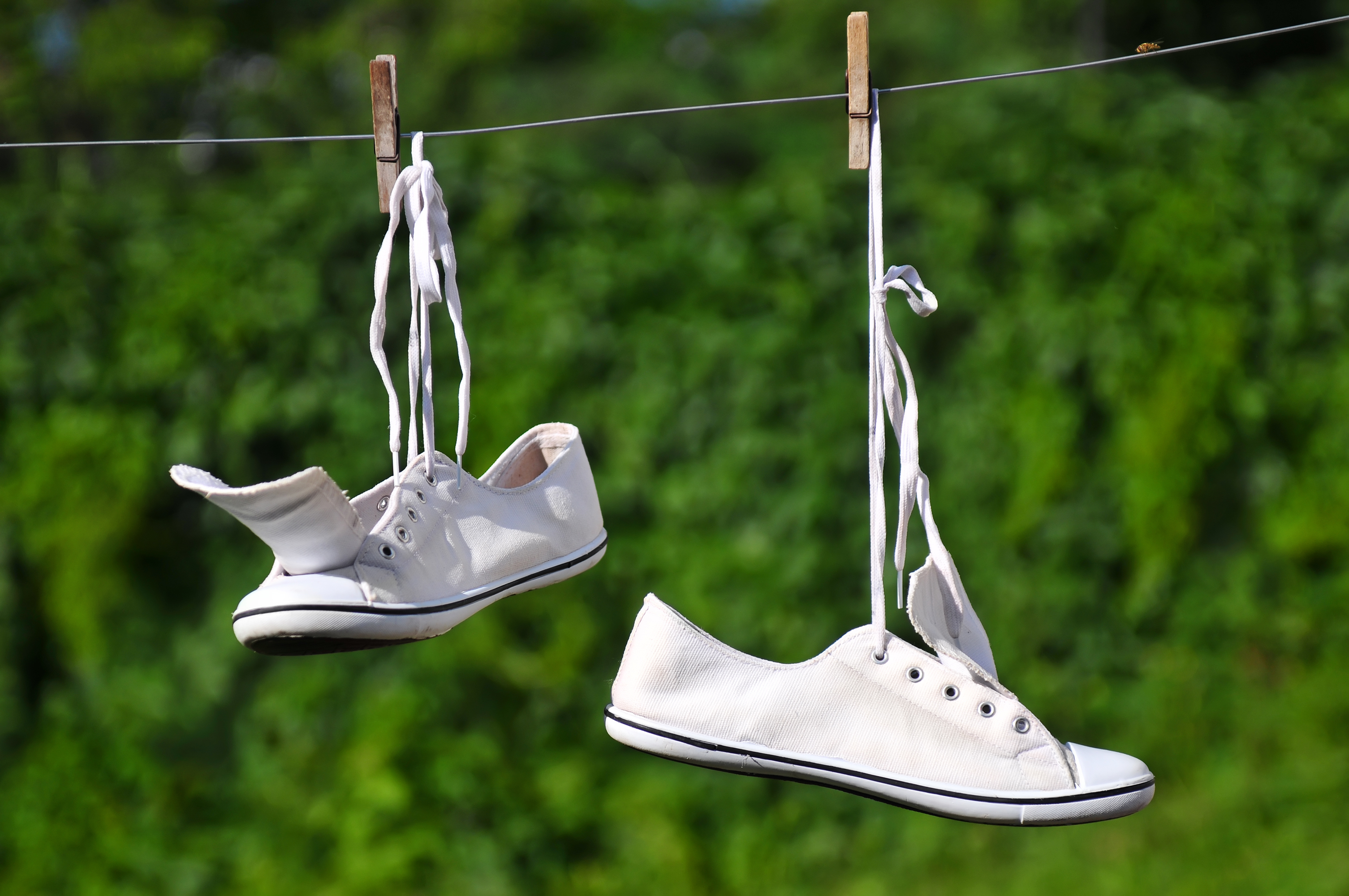 How to Keep White Shoes From Turning Yellow After Washing | Hunker